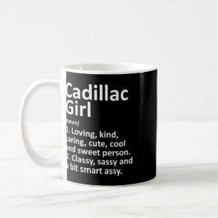 Mug Fille Cadillac Mi Michigan Drôle Cité Maison Racin