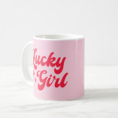 Mug Fille chanceuse (Devant gauche)