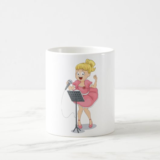Mug Fille chante (Centre)