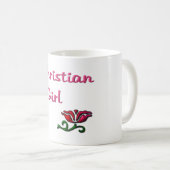 Mug Fille chrétienne (Devant droit)