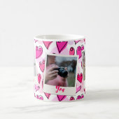 Mug Fille Coeurs roses mignonette Romantique Saint-Val (Centre)