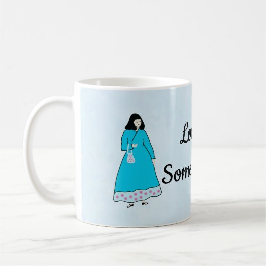 Mug Fille coréenne K-pop à Hanbok (Gauche)