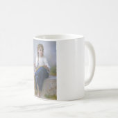 Mug Fille coudre, Bouguereau (Devant droit)