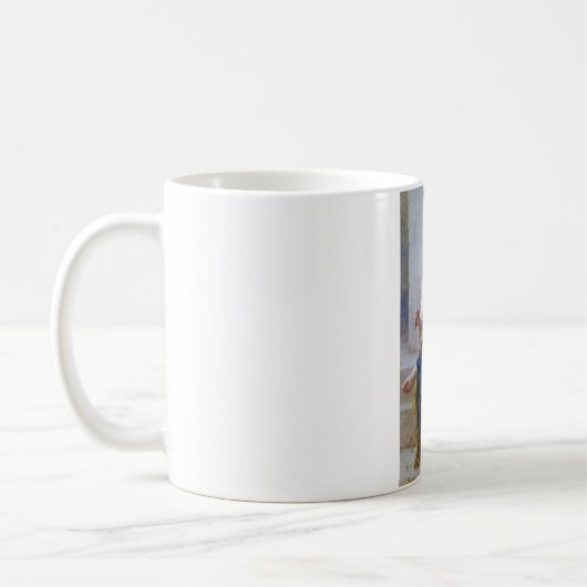 Mug Fille coudre, Bouguereau (Gauche)