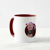 Mug fille crâne (Devant gauche)