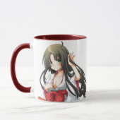 Mug Fille d'Anime de Miko (Gauche)