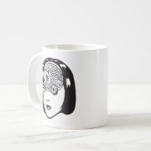 Mug Fille d'anime d'horreur (Devant gauche)
