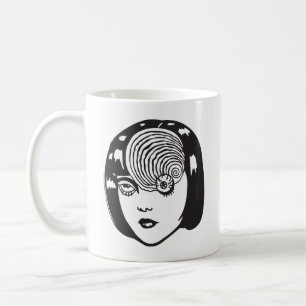 Mug Fille d'anime d'horreur