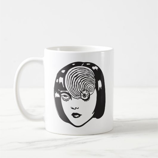Mug Fille d'anime d'horreur (Gauche)