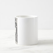 Mug Fille d'anime d'horreur (Centre)