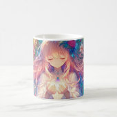 Mug Fille d'anime éthérée magique  (Centre)