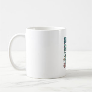 Mug Fille d'anniversaire 11 Tortue de mer Gravure vint