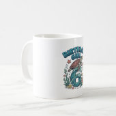 Mug Fille d'anniversaire 6 Tortue de mer Conception de (Devant gauche)