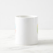 Mug Fille d'anniversaire dans les salles Brunette (Centre)