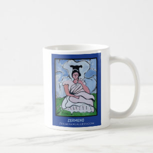 Mug "Fille dans les nuages" par Zermeno