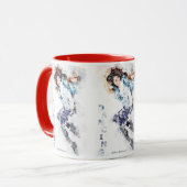 Mug Fille dansante 2 (Devant gauche)