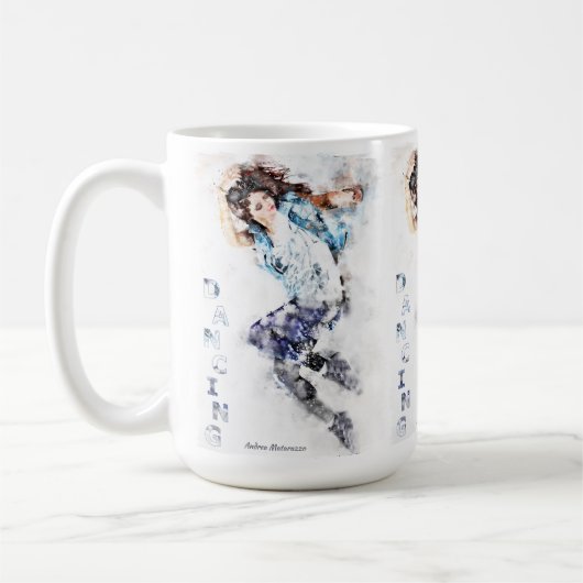 Mug Fille dansante 2 (Gauche)