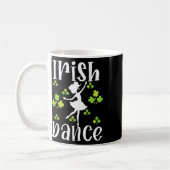 Mug Fille Danseuse Danse irlandaise Dance St Patrick's (Gauche)