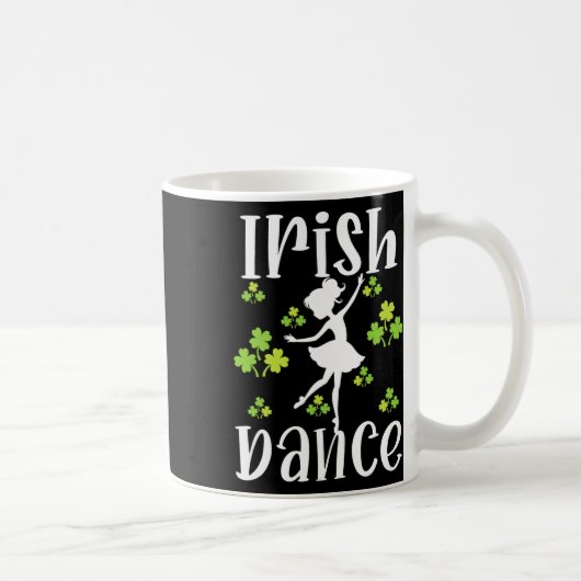 Mug Fille Danseuse Danse irlandaise Dance St Patrick's (Droite)
