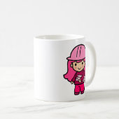 Mug Fille d'architecte (Devant droit)