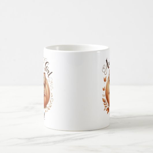 Mug fille d'automne (Centre)