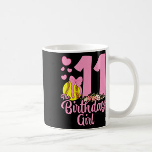 Mug Fille de 11 ans anniversaire Softll Team Coquette