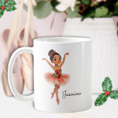 Mug Fille de ballet de Noël