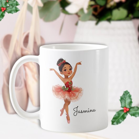 Mug Fille de ballet de Noël