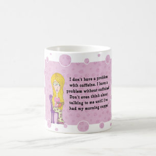 Mug Fille de caféine