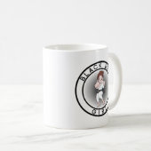 Mug Fille de ceinture noire (Devant droit)