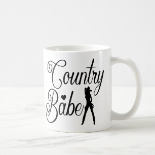 Mug Fille de Country Cowgirl Danse en ligne Western Ro