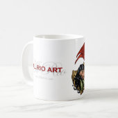 Mug Fille de diable d'art de Rio d'Al (prenant un (Devant gauche)