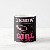 Mug Fille de Disc Golf Drôle de Disc Golfing Amoureux (Centre)
