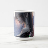 Mug Fille de fantasy dark / Esthétique (Centre)