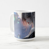 Mug Fille de fantasy dark / Esthétique (Devant gauche)