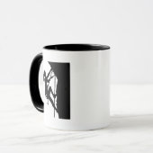 Mug Fille de femme d'escalade (Devant gauche)