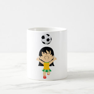 Mug Fille de football