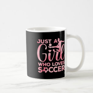 Mug Fille de football Art pour filles enfants tout-pet