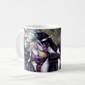 Mug Fille de guerrier d'Anime (Devant gauche)