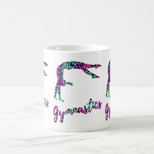 Mug Fille de gymnastique sauvage | Gymnastique Poster (Centre)
