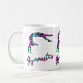Mug Fille de gymnastique sauvage | Gymnastique Poster (Gauche)