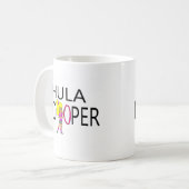 Mug Fille de Hooper de danse polynésienne (Devant gauche)
