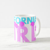 Mug Fille de la Californie (Devant droit)