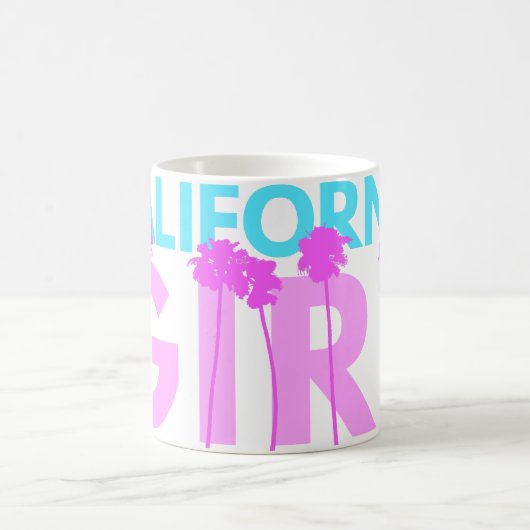 Mug Fille de la Californie (Centre)