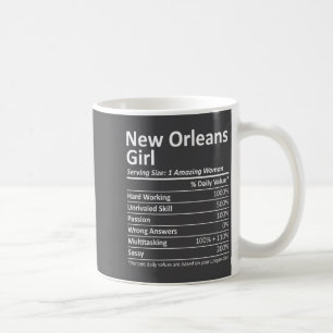 Mug Fille de la Nouvelle-Orléans La Louisiane Ville Am