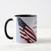 Mug Fille De La Révolution Américaine Patriotique (Gauche)
