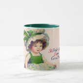 Mug Fille de la Saint Patrick, Vintage (Centre)