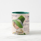 Mug Fille de la Saint Patrick, Vintage (Centre)