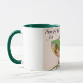 Mug Fille de la Saint Patrick, Vintage (Gauche)