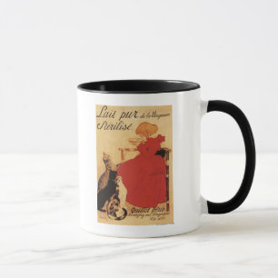 Mug Fille de lait de Vingeanne avec des chats